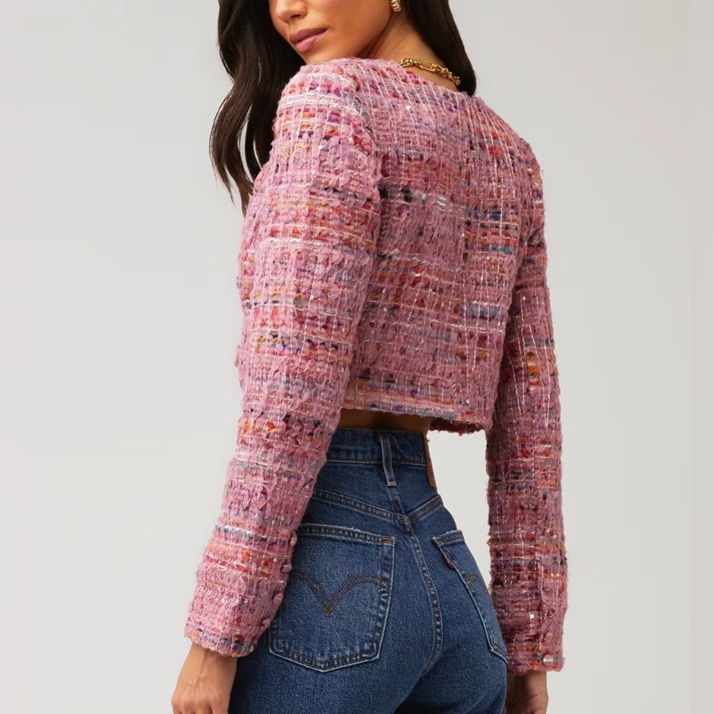 FOR LOVE & LEMONS
Celine Cropped Blazer - Picture 3 of 10
